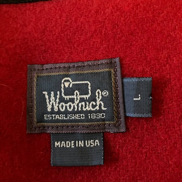 Vintage Woolrich Large Wool Button‎-Up Vest, Just In Time For The Holidays! - Picture 4 of 6